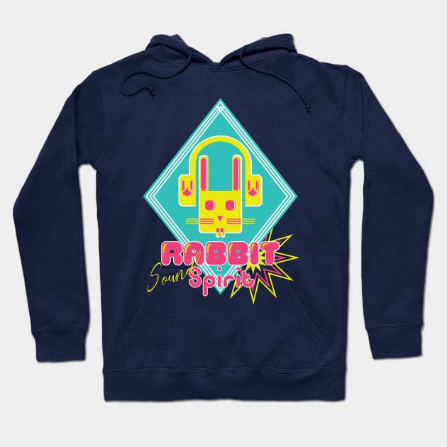 Rabbit Sound Spirit Hoodie by priboy19